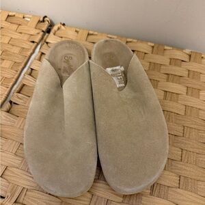 Seychelles Tan Suede Mules